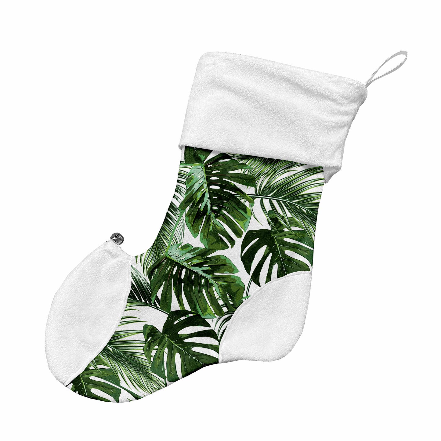 Bas de Noël | Safari Jungle feuillage uni