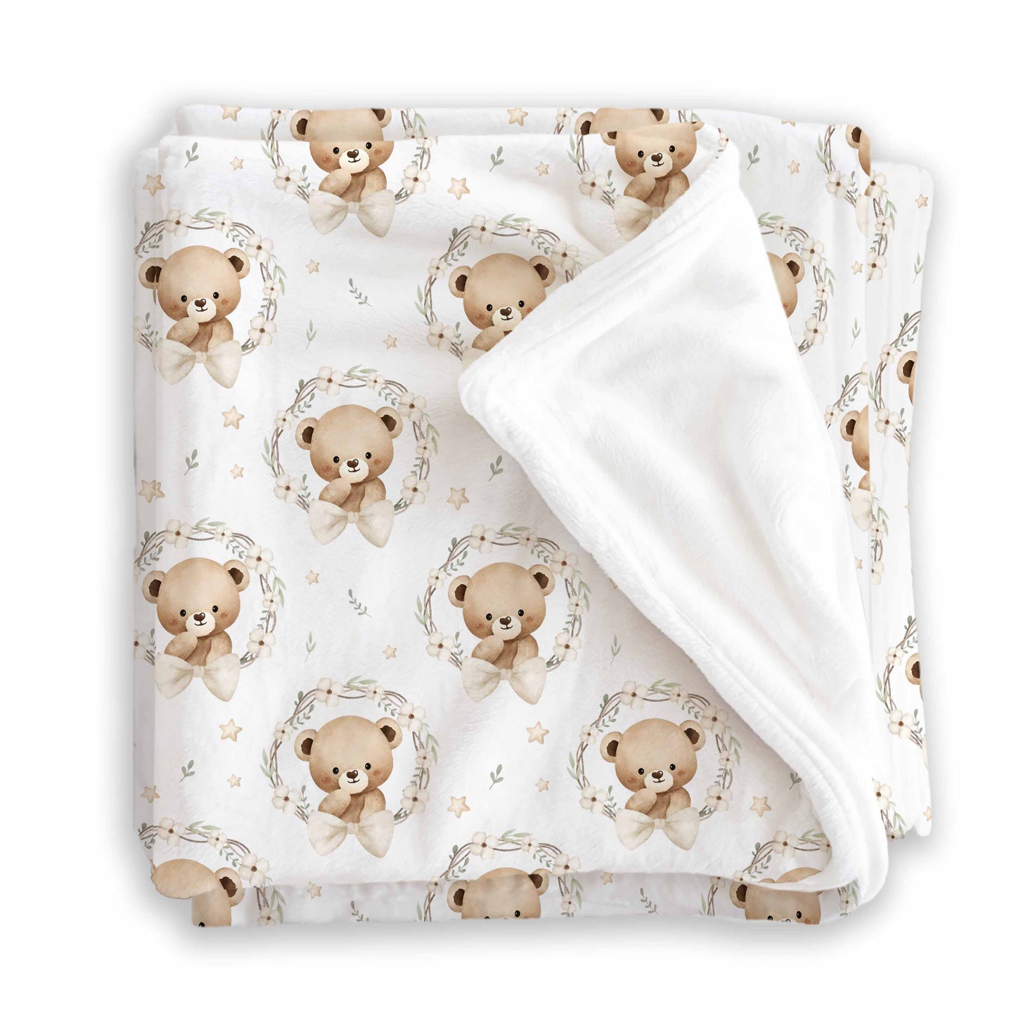 Doudou squish | Rêve d'ourson fleuri