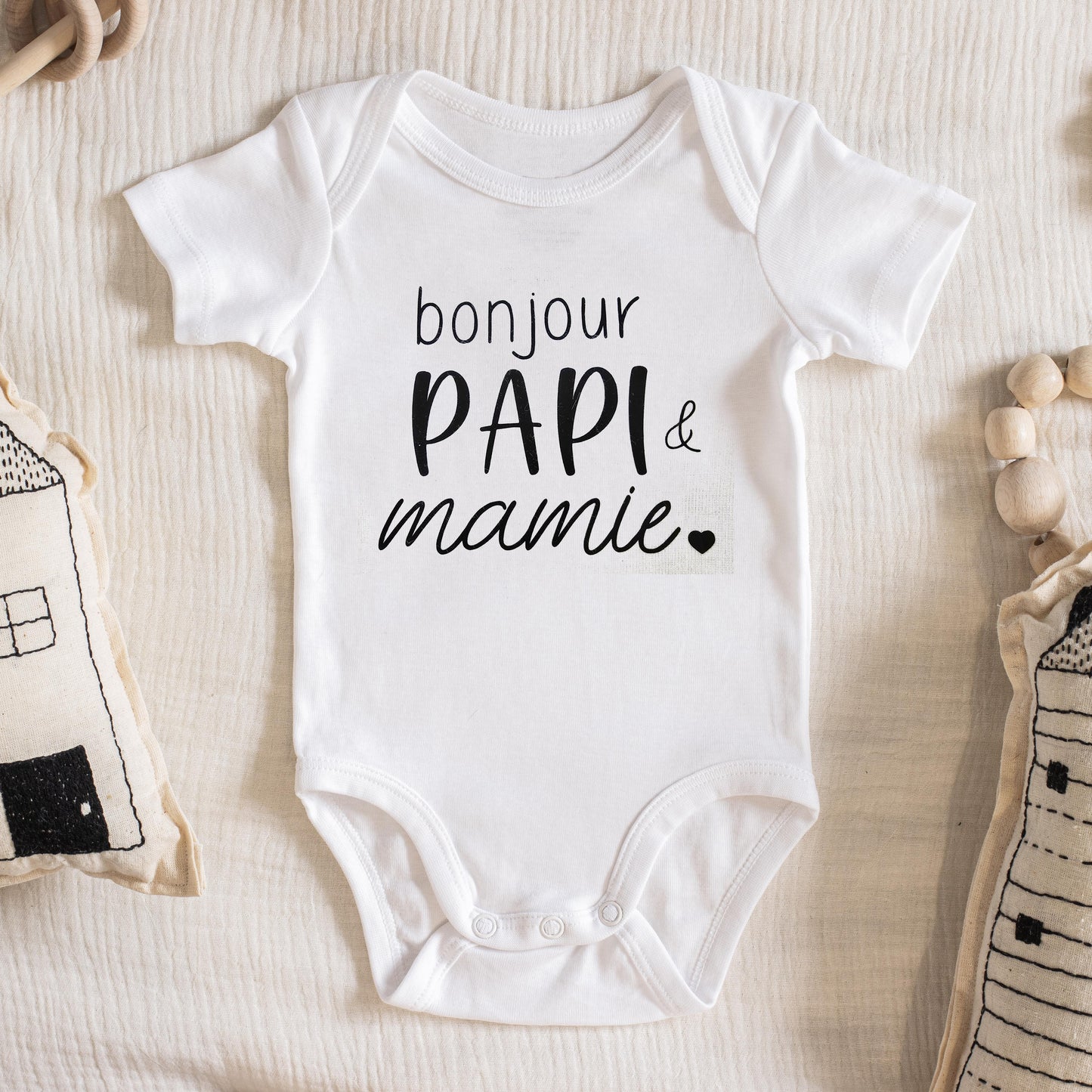 Cache-couche annonce de grossesse | Bonjour papi & mamie