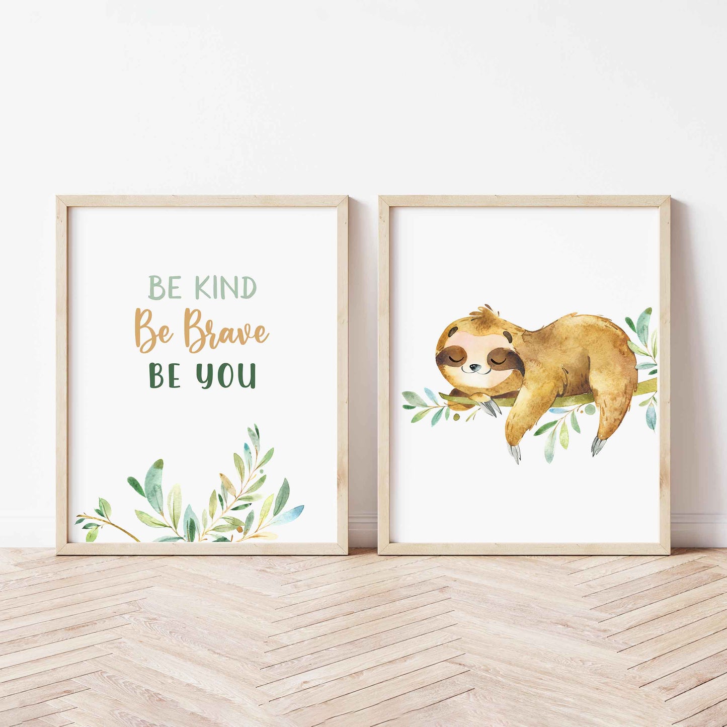 Ensemble de deux affiches numériques | Vigne Paresseux