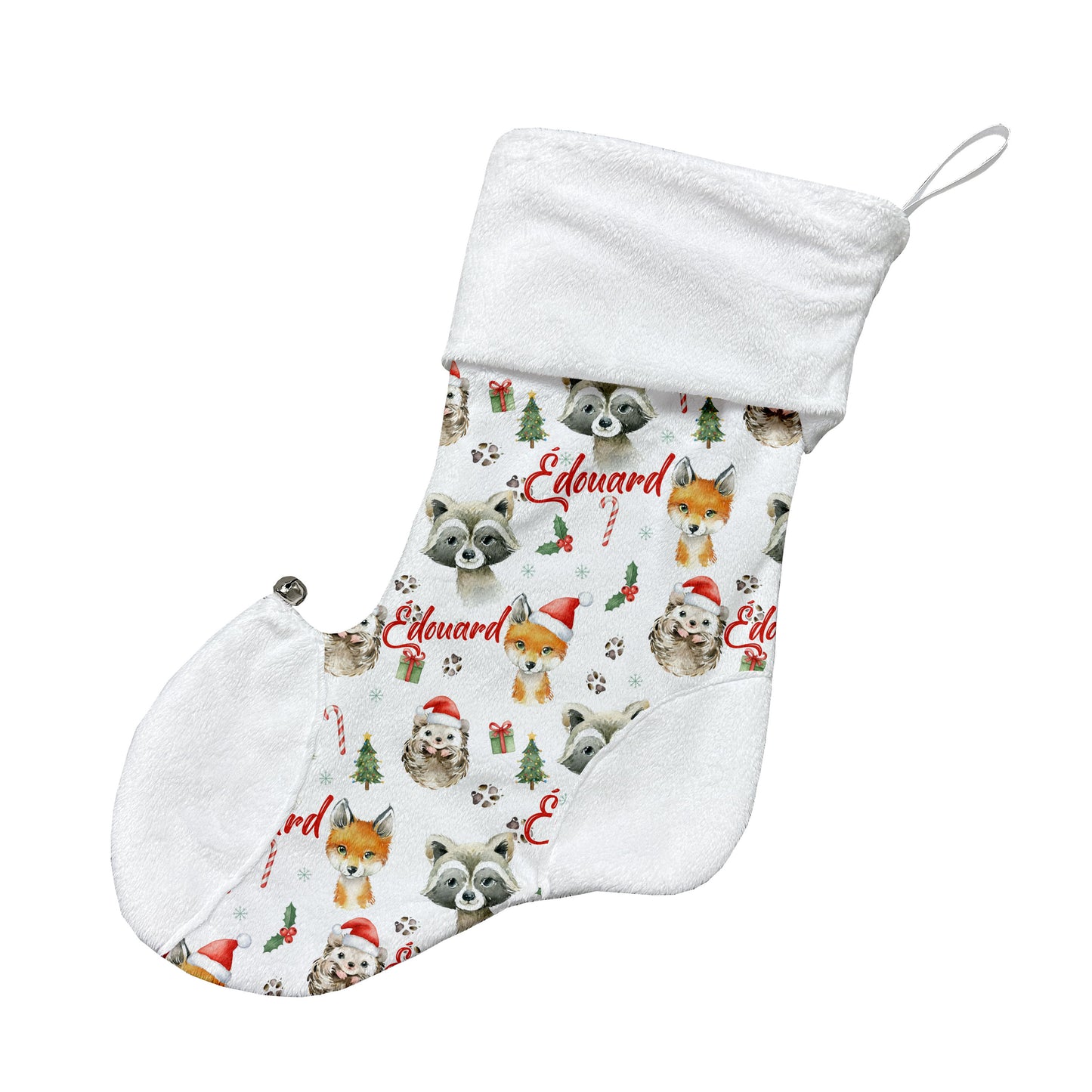 bas de noel personnalisé-christmas socking-souvenir Noel