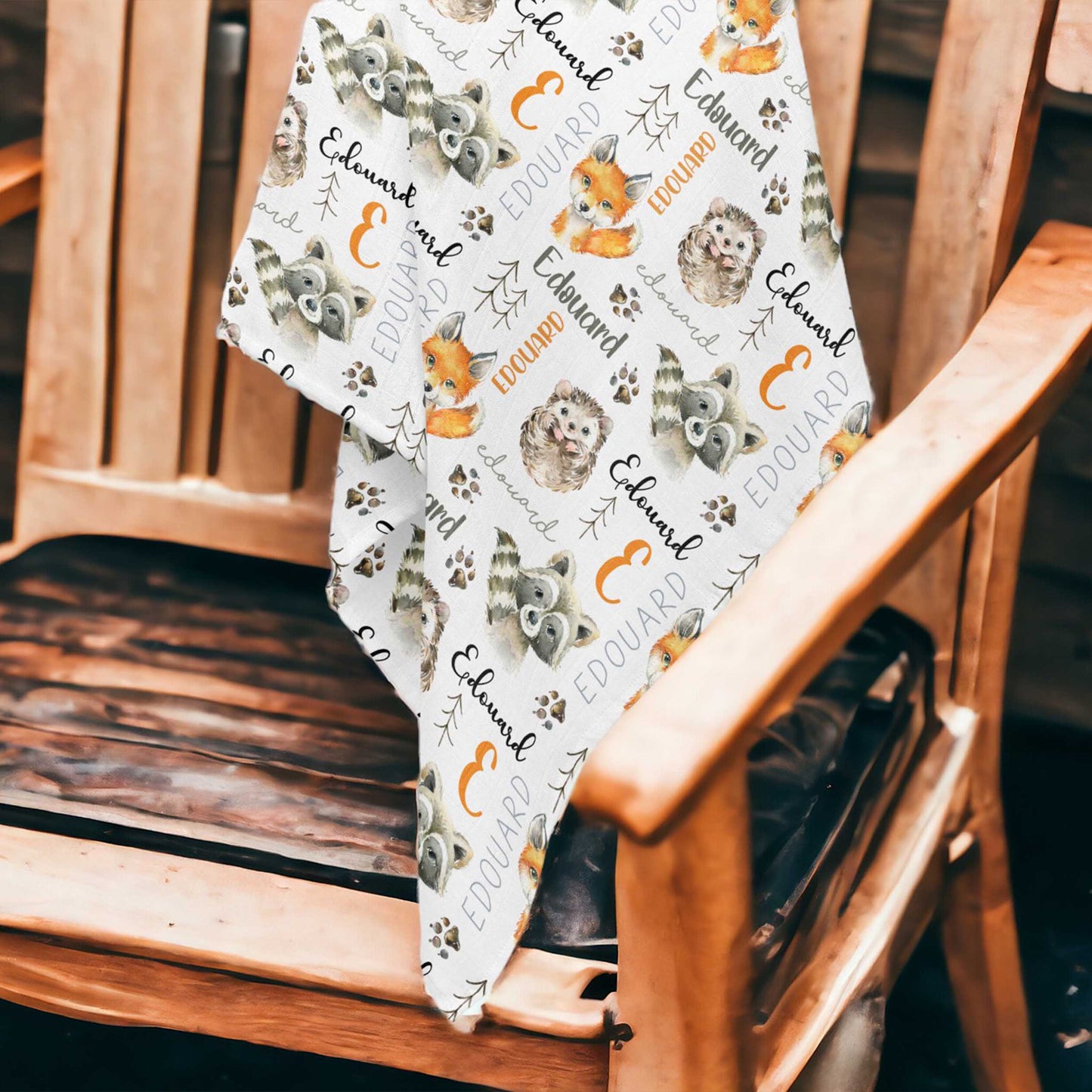 couverture_mousseline_personnalisée_prénom_doudou personnalisée_québec