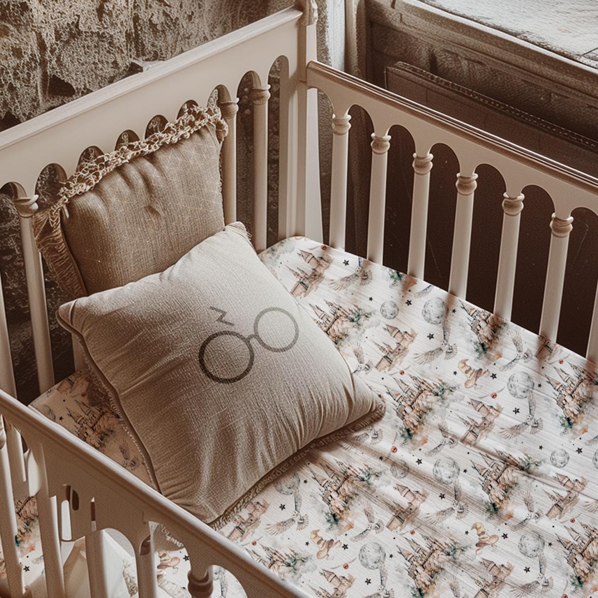 Drap contour pour bassinette | Château Magique