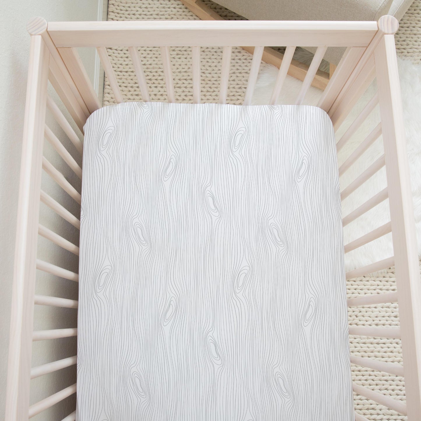 drap_contour_bouleaux_bois_literie_bébé_bassinette_québec_blanc