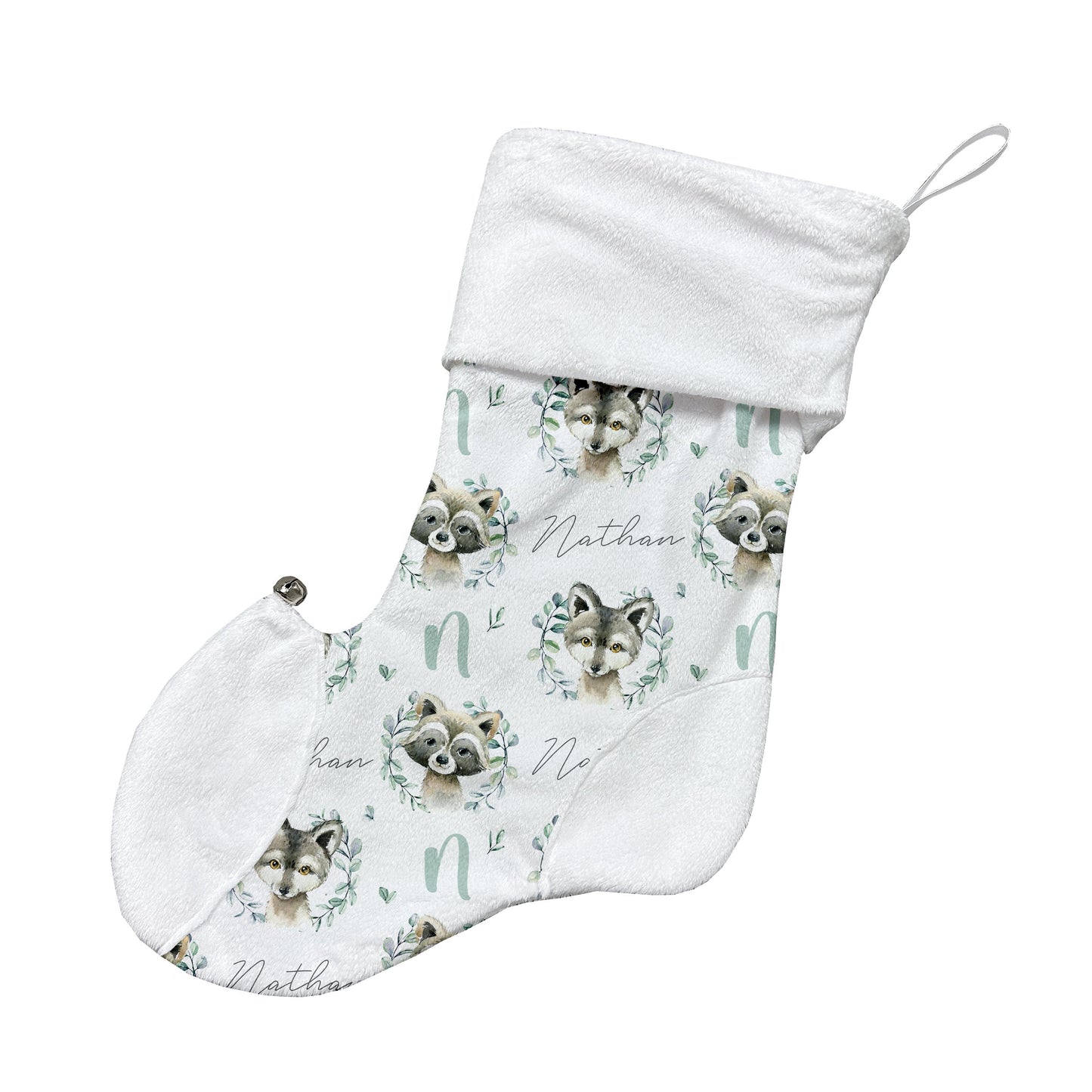 Bas de Noël | Loup Raton eucalyptus prénom répétitif