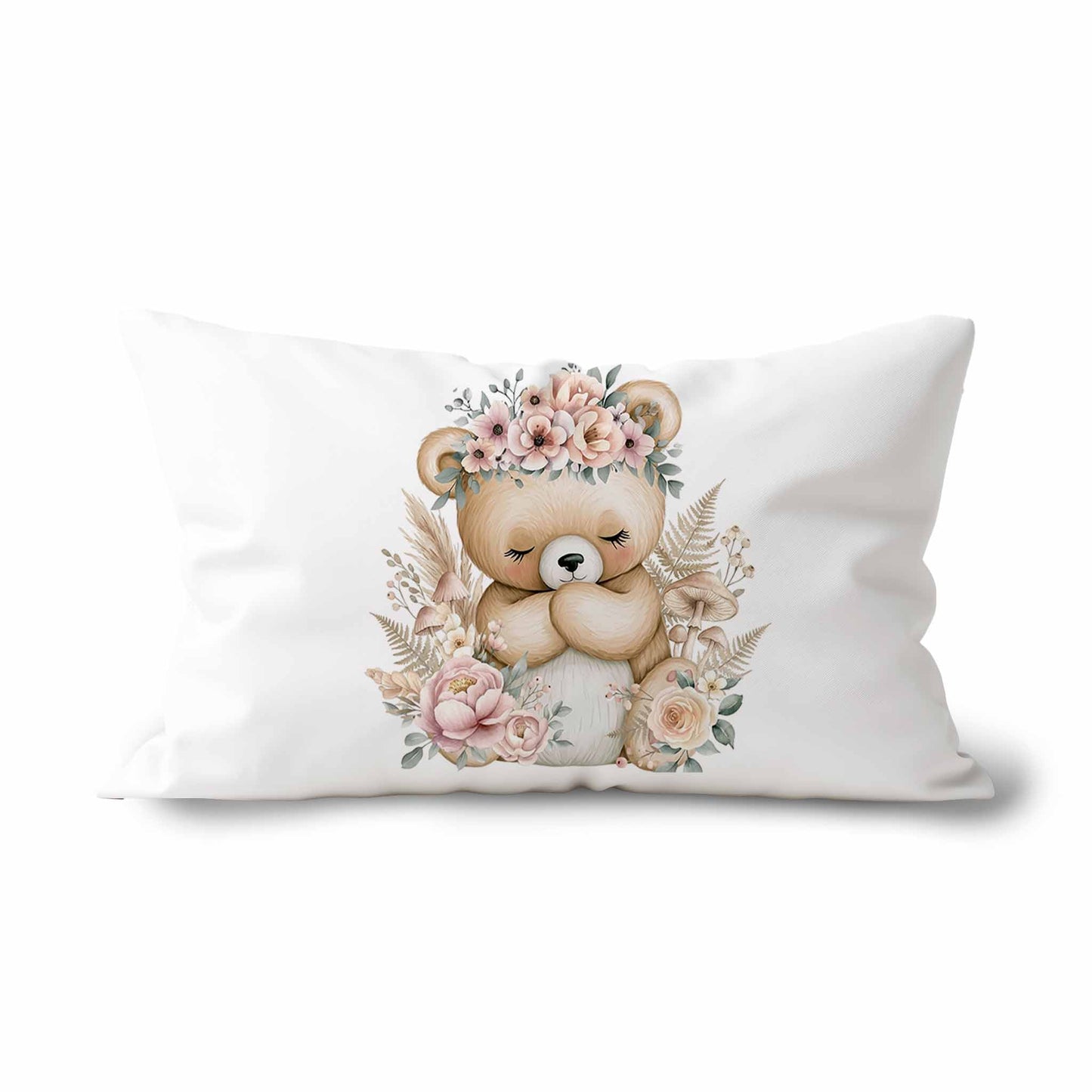Couvre-oreiller standard | Ourson Douce Forêt