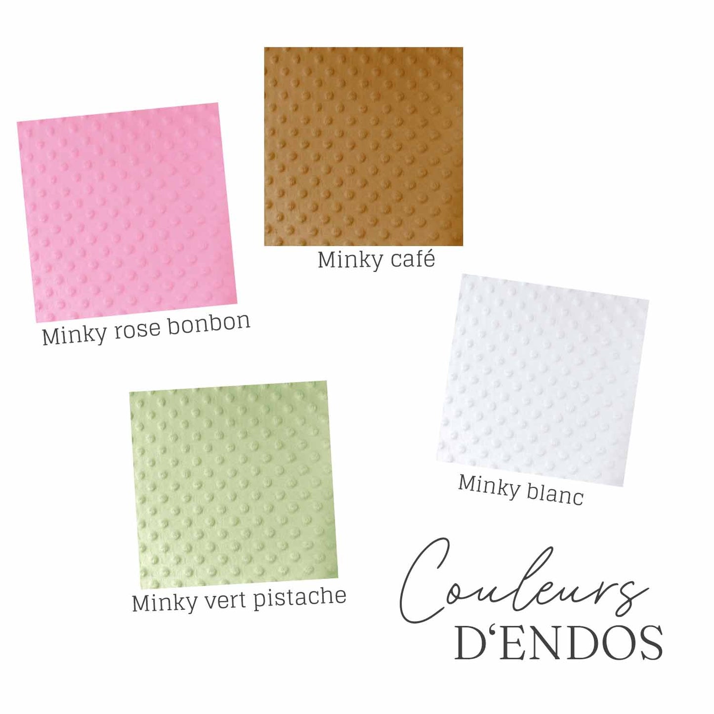 Couverture en minky personnalisée | Animal au choix | Ferme en Fleurs