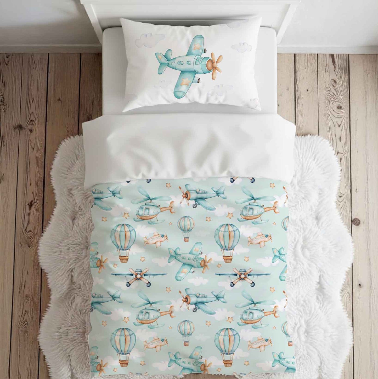 Literie pour lit simple | Aventures dans les airs