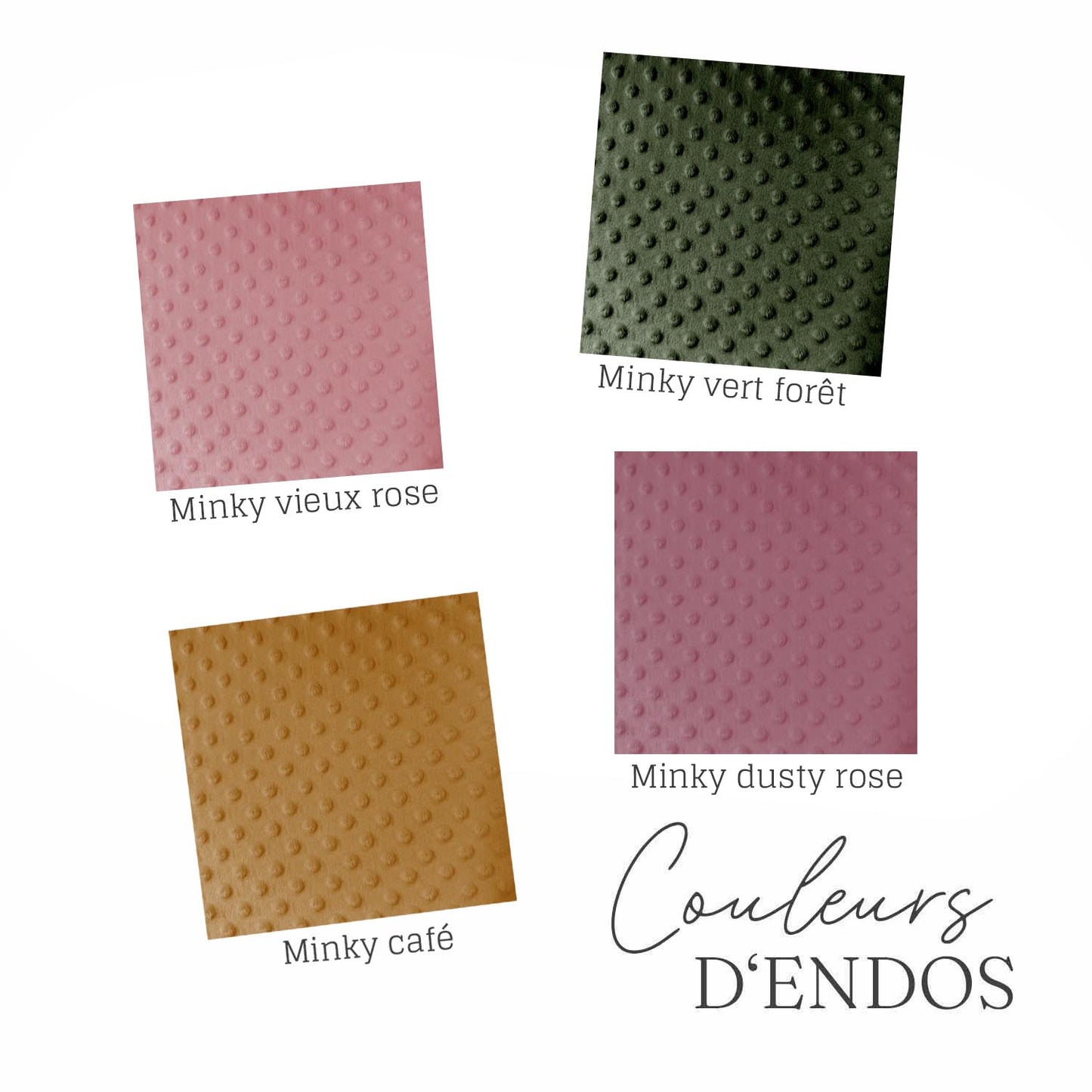 Couverture en minky | Fleurs rétro rouille