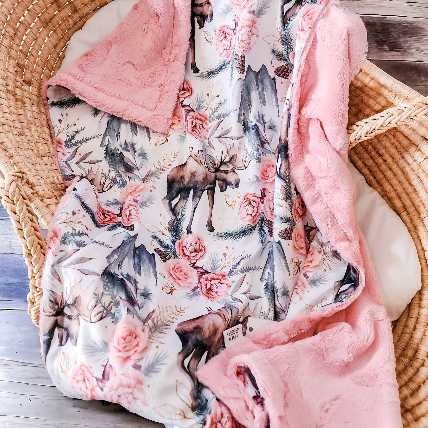 Couverture en minky | Princesse des Bois