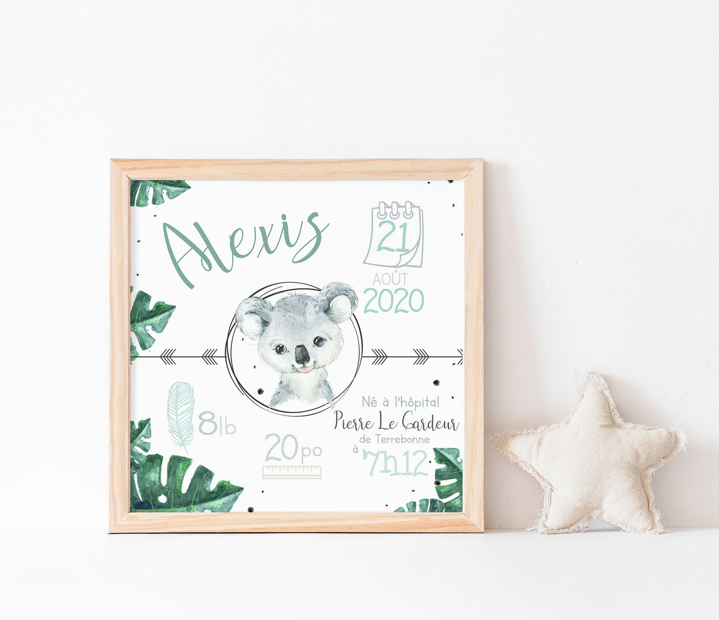 Carré de naissance | Koala Tropical