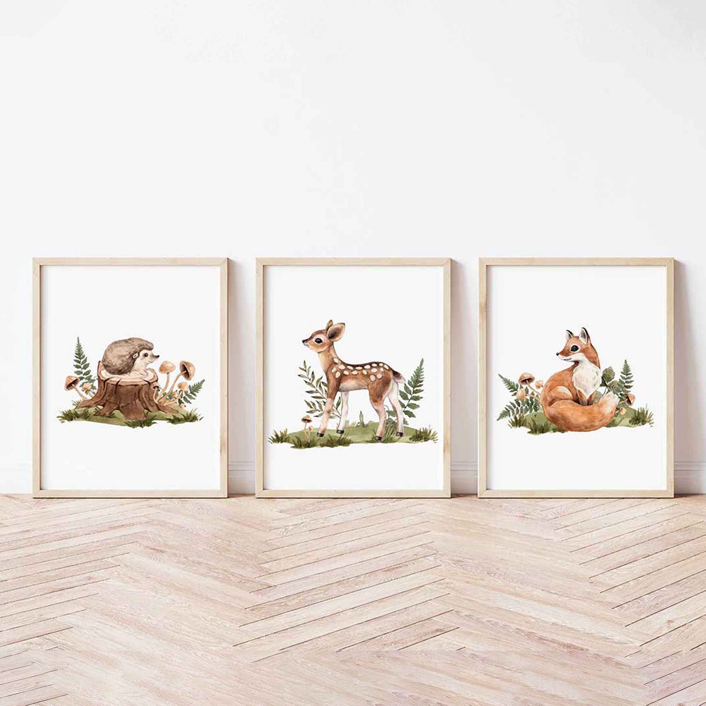 affiches_numériques_foret_chambre_bébé