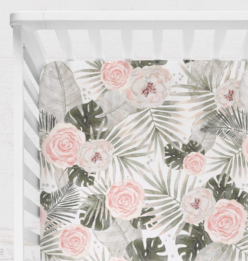 Drap contour pour bassinette | Douceur Tropicale