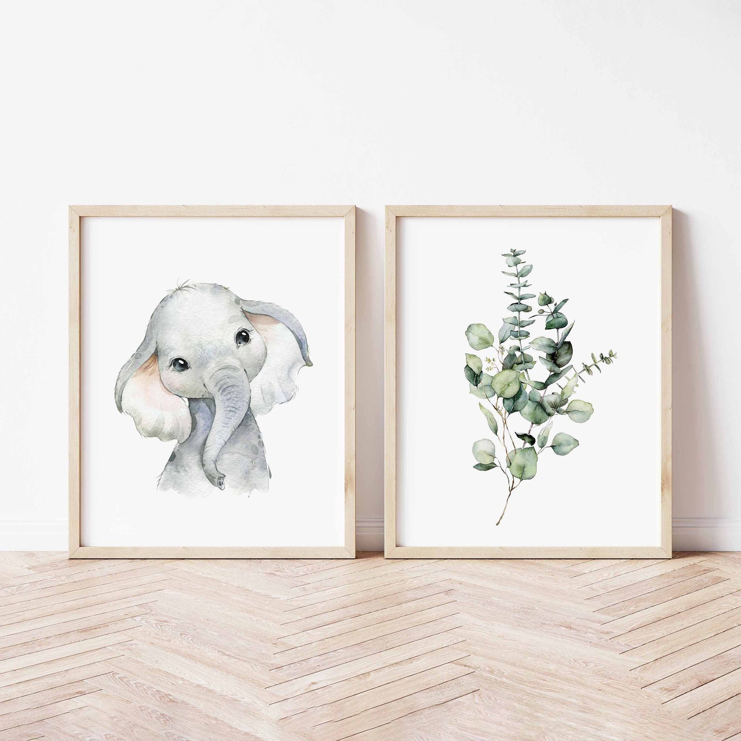 affiche_éléphant_poster_elephant_eucalyptus