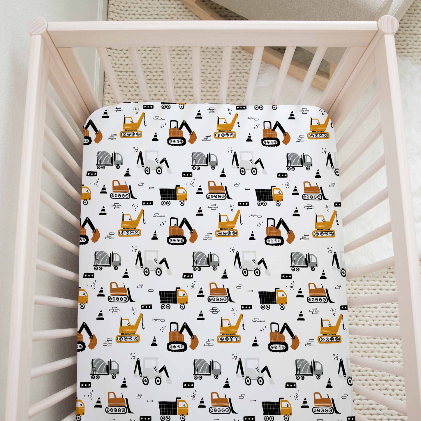 Drap contour pour bassinette | Machinerie Terracota