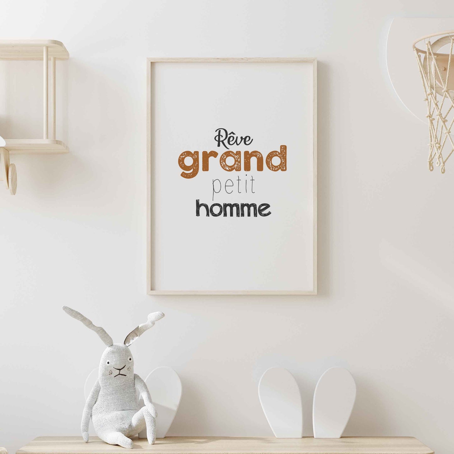 Affiche numérique | Rêve grand petit homme