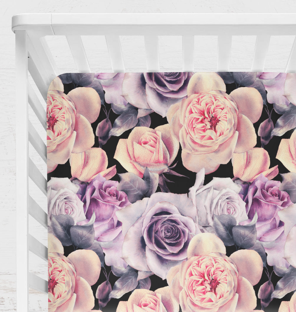 Drap contour pour bassinette | Violette