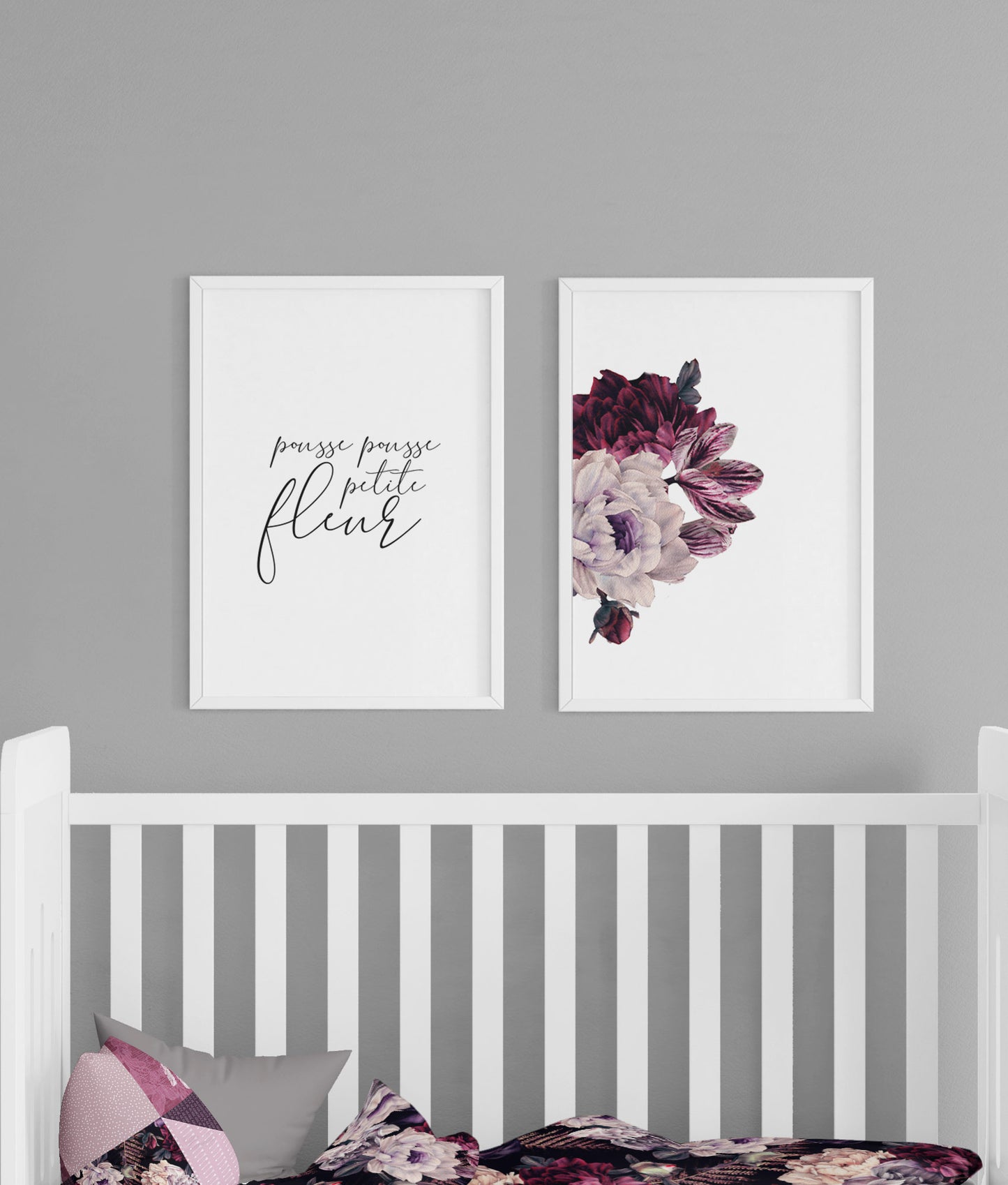 Ensemble de deux affiches numériques | Ophélia