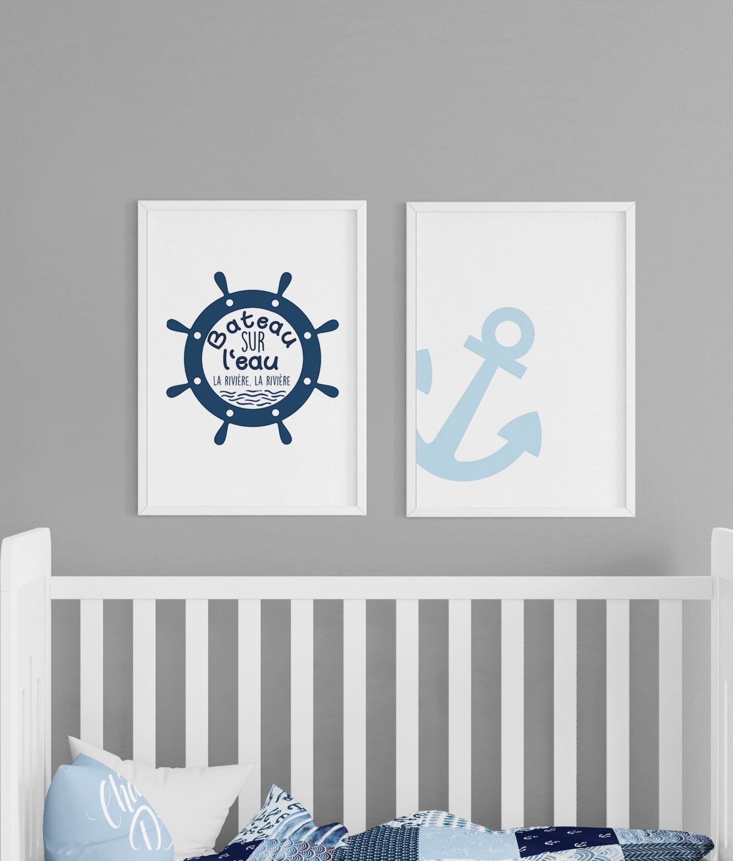 Ensemble de deux affiches numériques | Côte Ouest