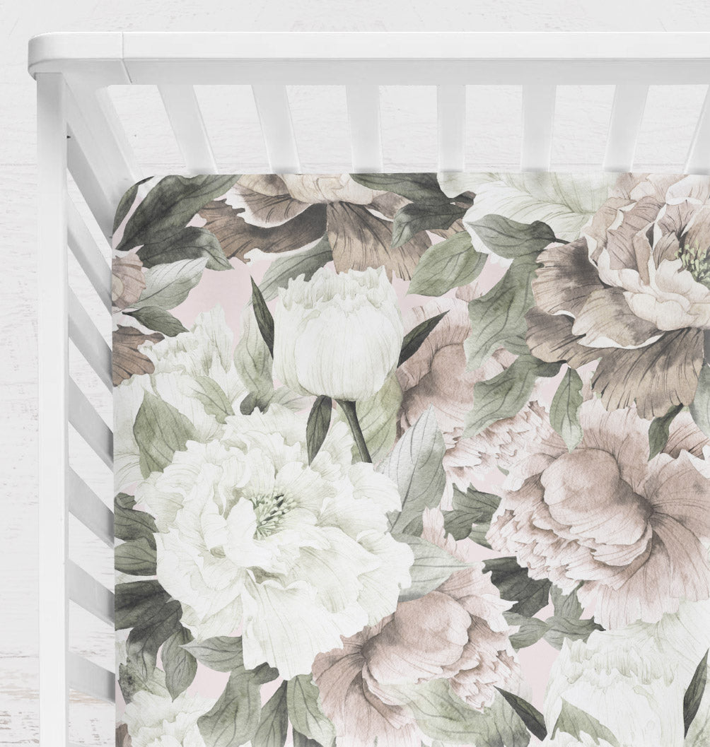 Drap contour pour bassinette | Romantique