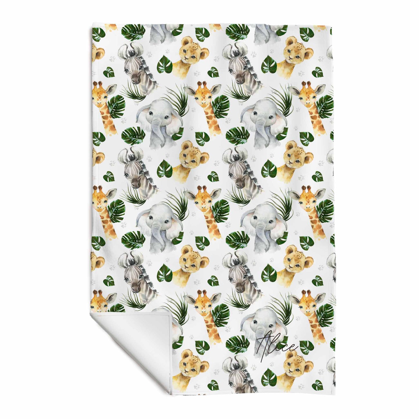 Serviette de plage en microfibre | Petits Animaux d'Afrique