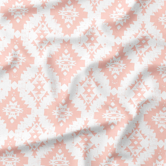 Banque de motif | Créez votre produit | Aztec abricot pâle