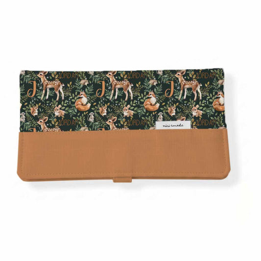 Protège-carnet de santé | Forêt enchantée prénom répétitif