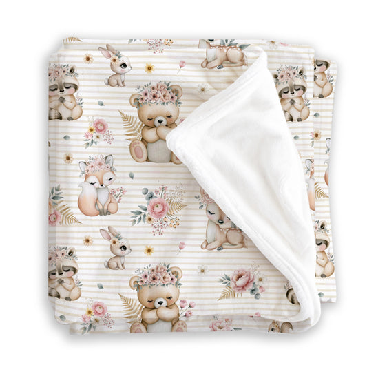 Doudou squish | Douce Forêt fond ligné