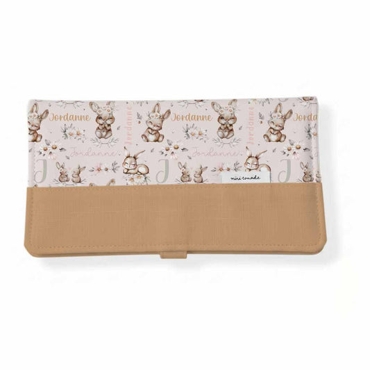 Protège-carnet de santé | Daisy bunny prénom répétitif