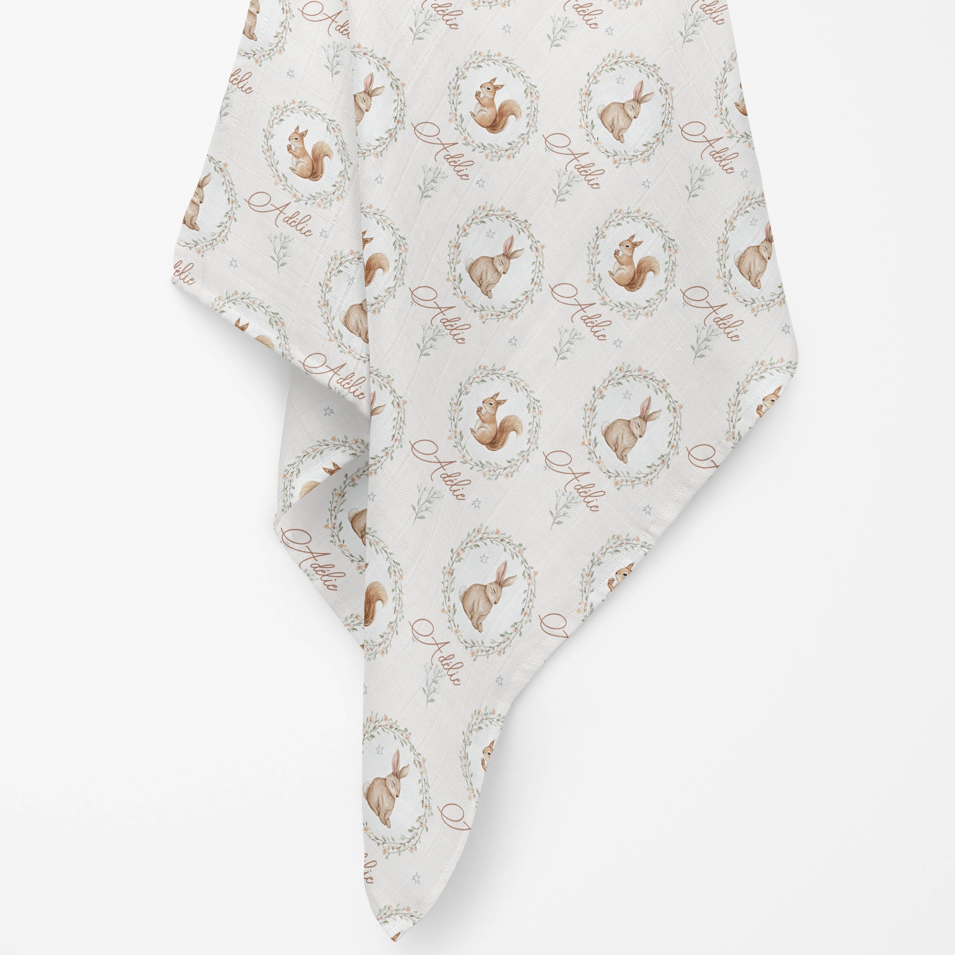 mousseline-muslin-personnalisée-prénom