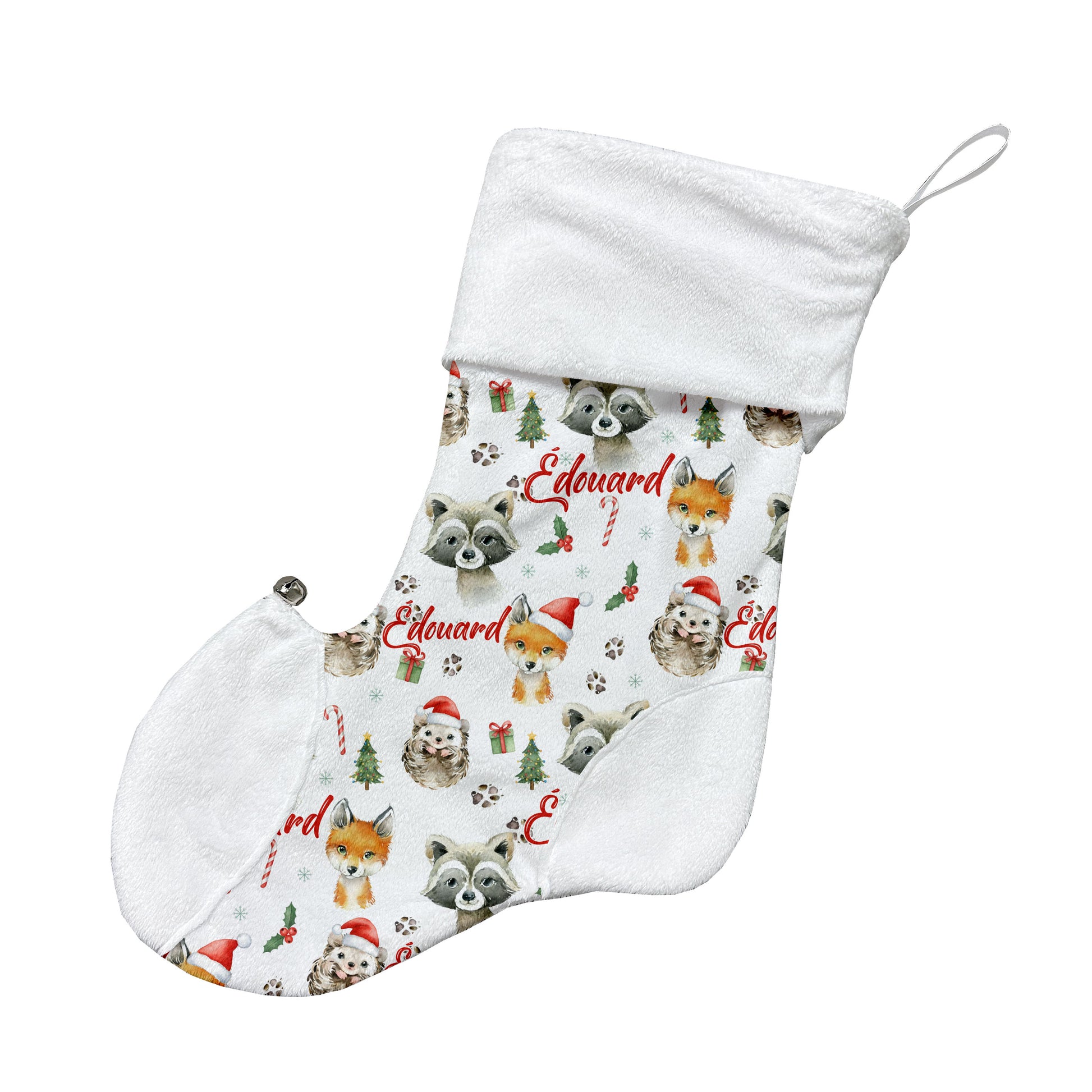 bas de noel personnalisé-christmas socking-souvenir Noel