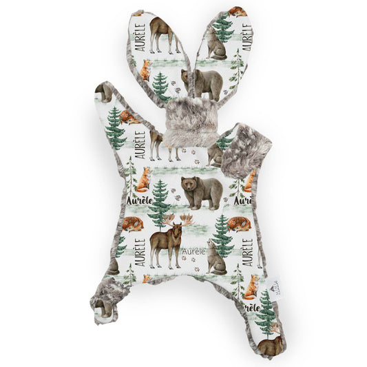 Lapinou personnalisé | Animaux montana prénom répétitif