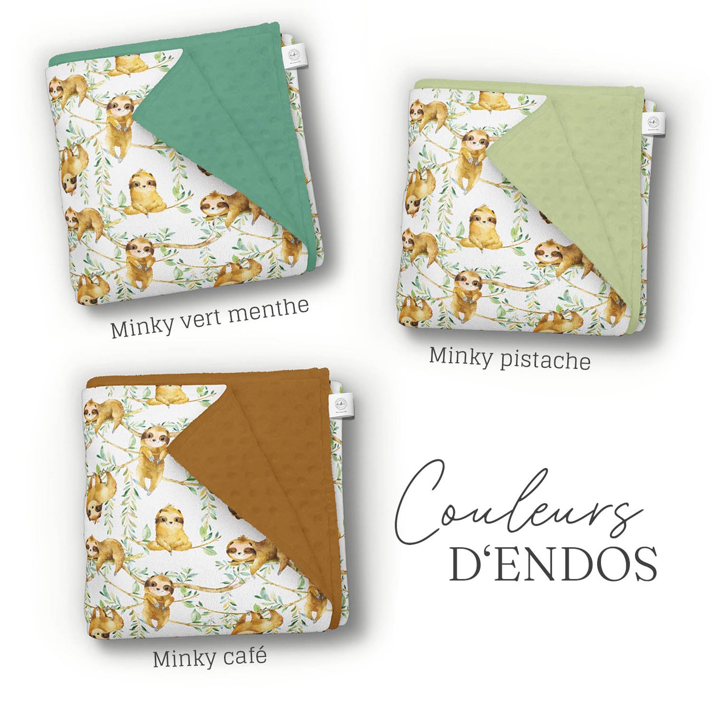 Doudou en minky | Vigne Paresseux