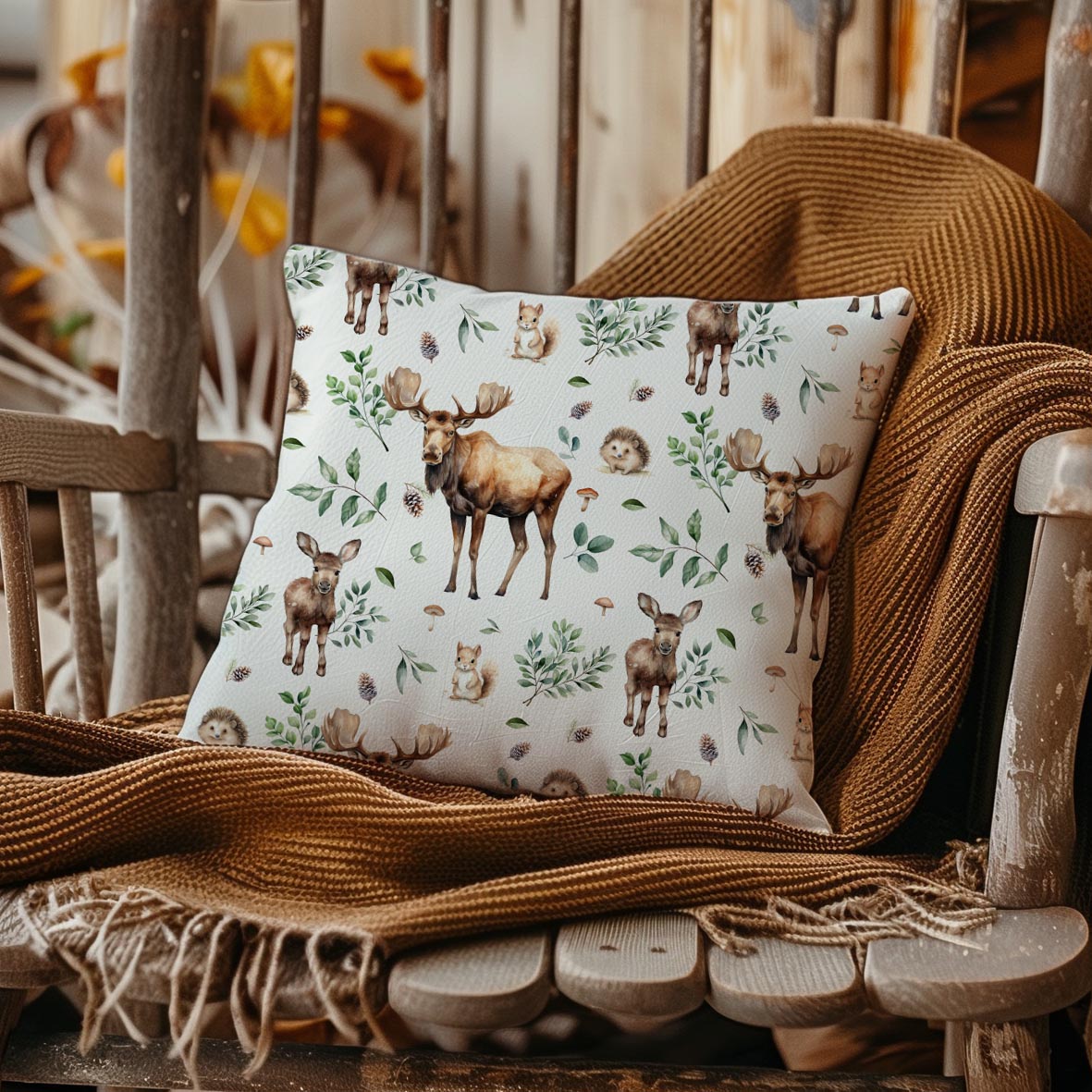 Coussin décoratif | Calme Forestier