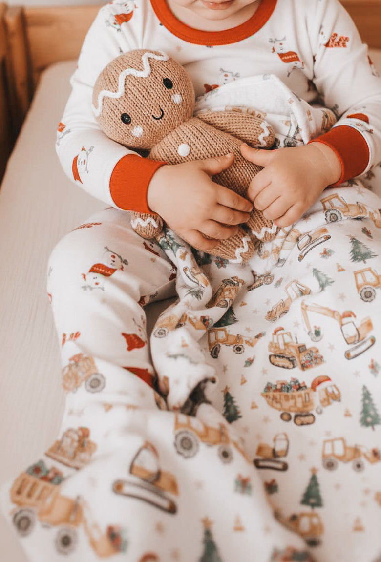 Couverture en minky | Machinerie de Noël