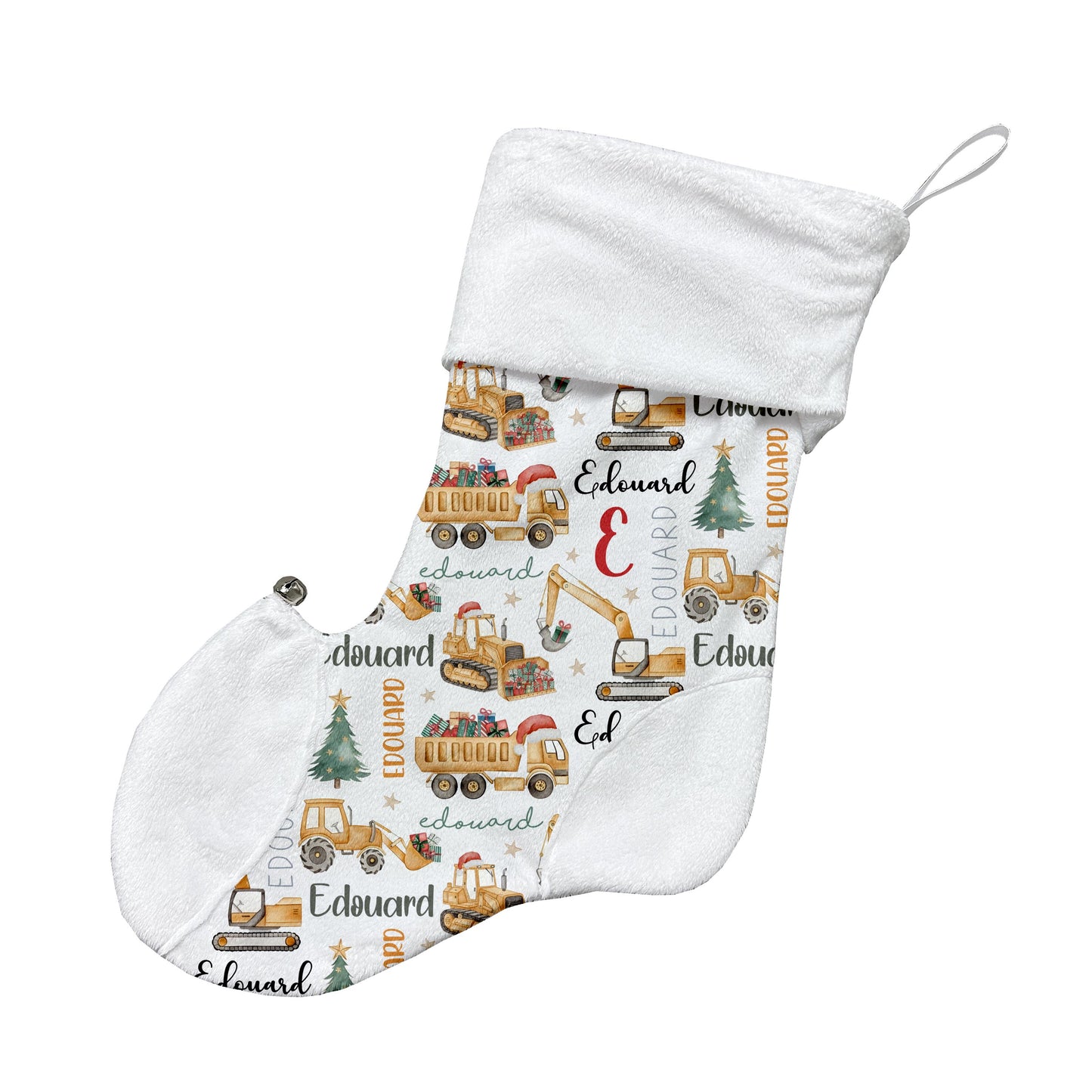 Bas de Noël | Machinerie de Noël prénom répétitif