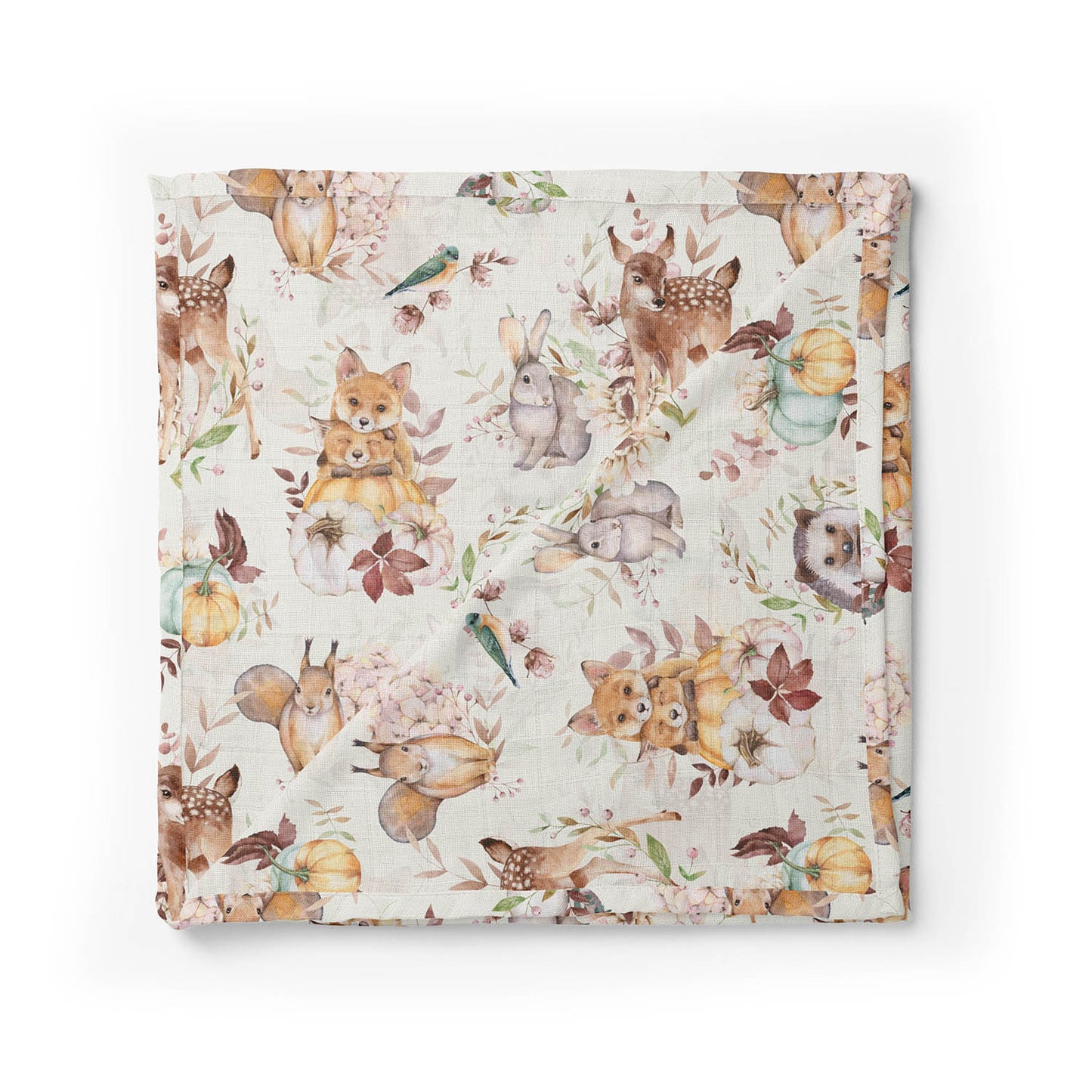 Couverture en mousseline de bambou | Forêt d'automne