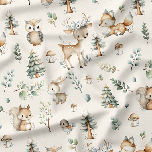 Banque de motif | Créez votre produit | Forêt beige