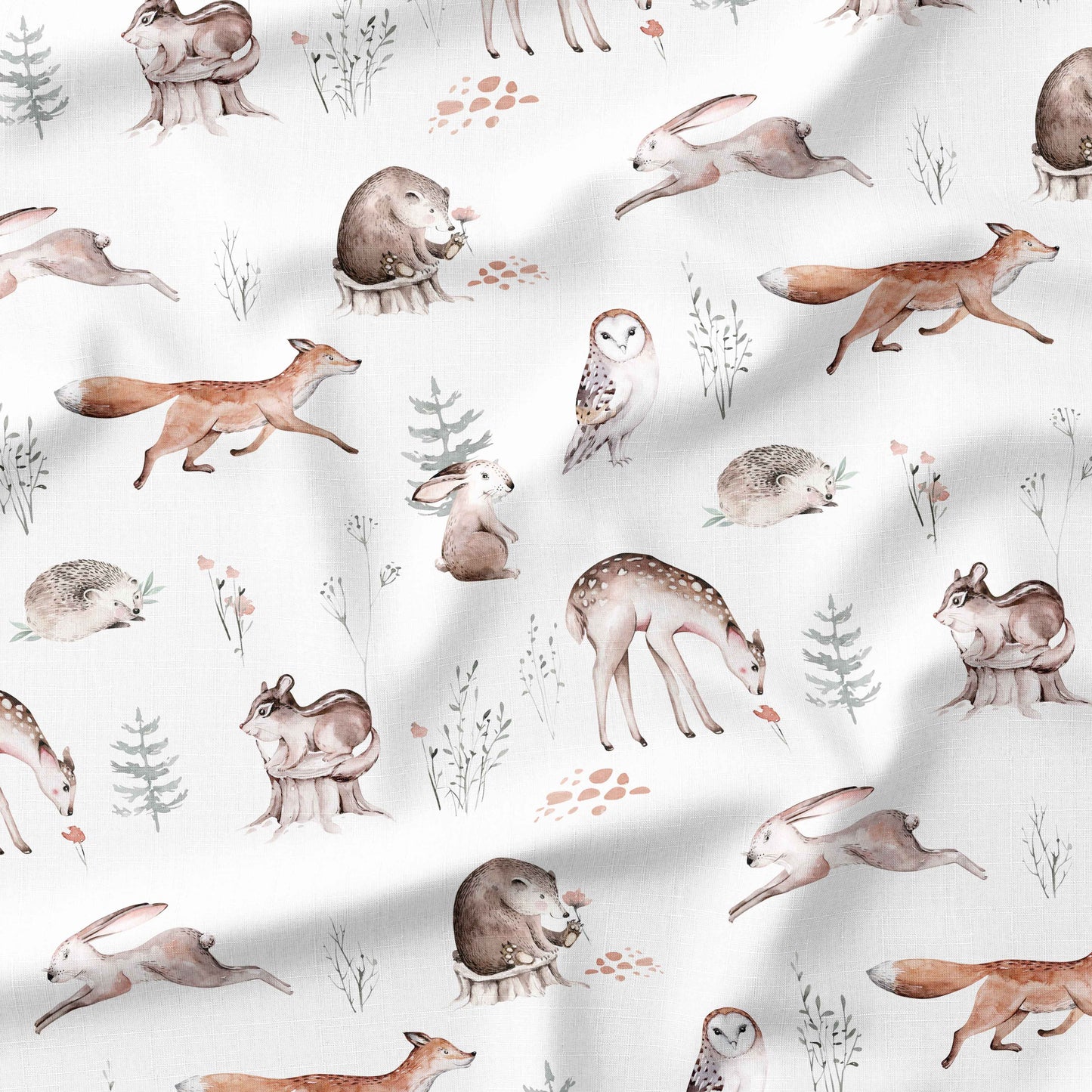 Banque de motif | Créez votre produit | Animaux sous bois