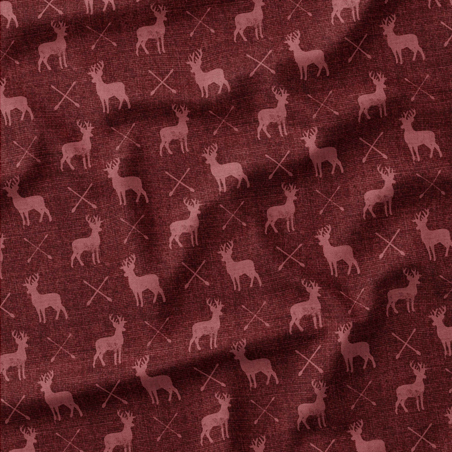 Banque de motif | Créez votre produit | Chevreuils bourgognes