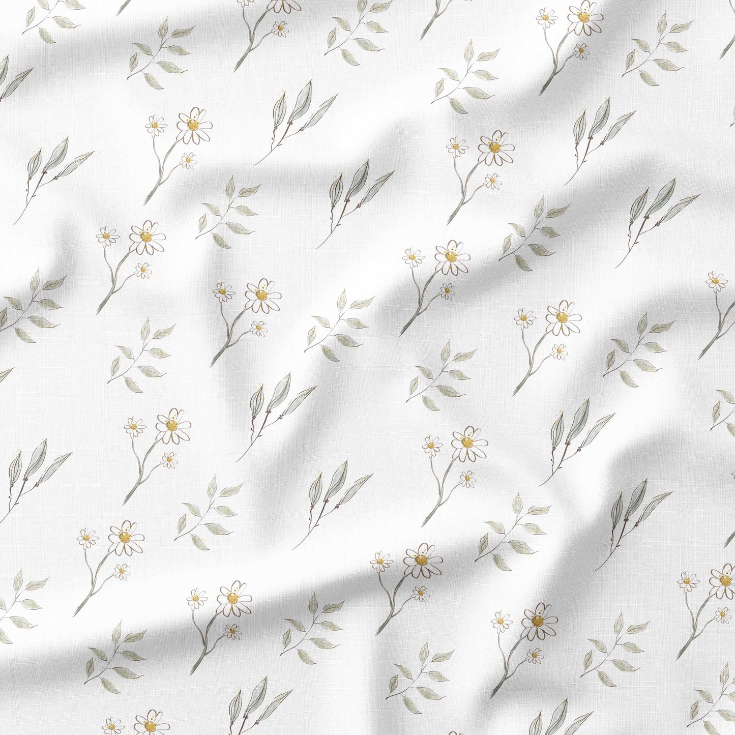 Banque de motif | Créez votre produit | Blanche Marguerite