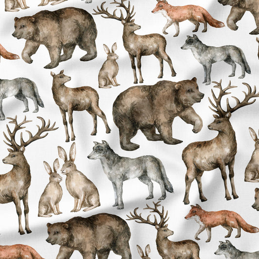 Banque de motif | Créez votre produit | Animaux boisés