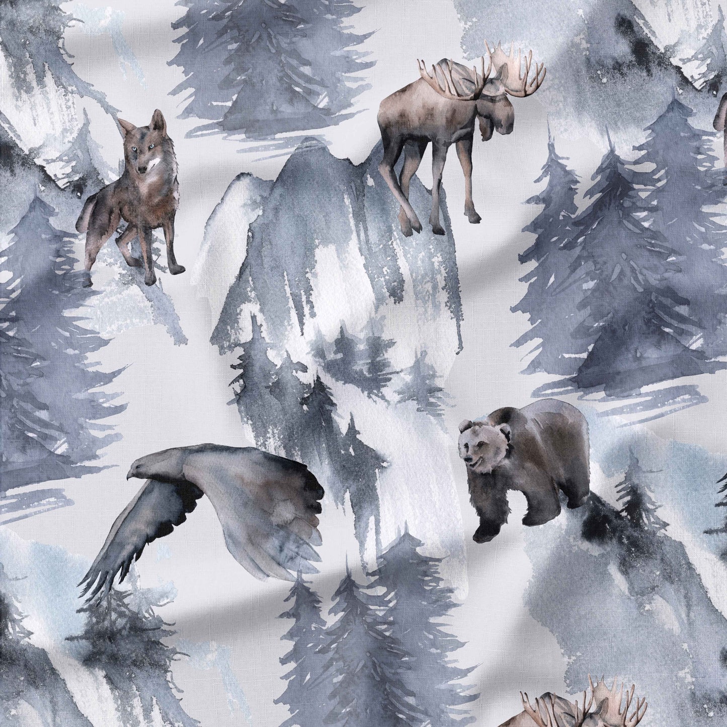 Banque de motif | Créez votre produit | Animaux de la forêt