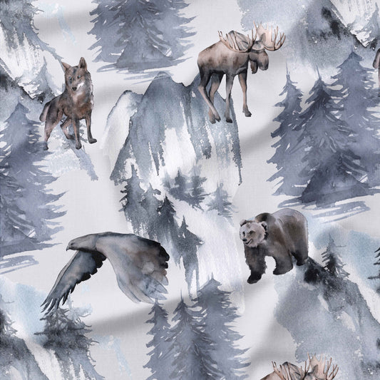 Banque de motif | Créez votre produit | Animaux de la forêt