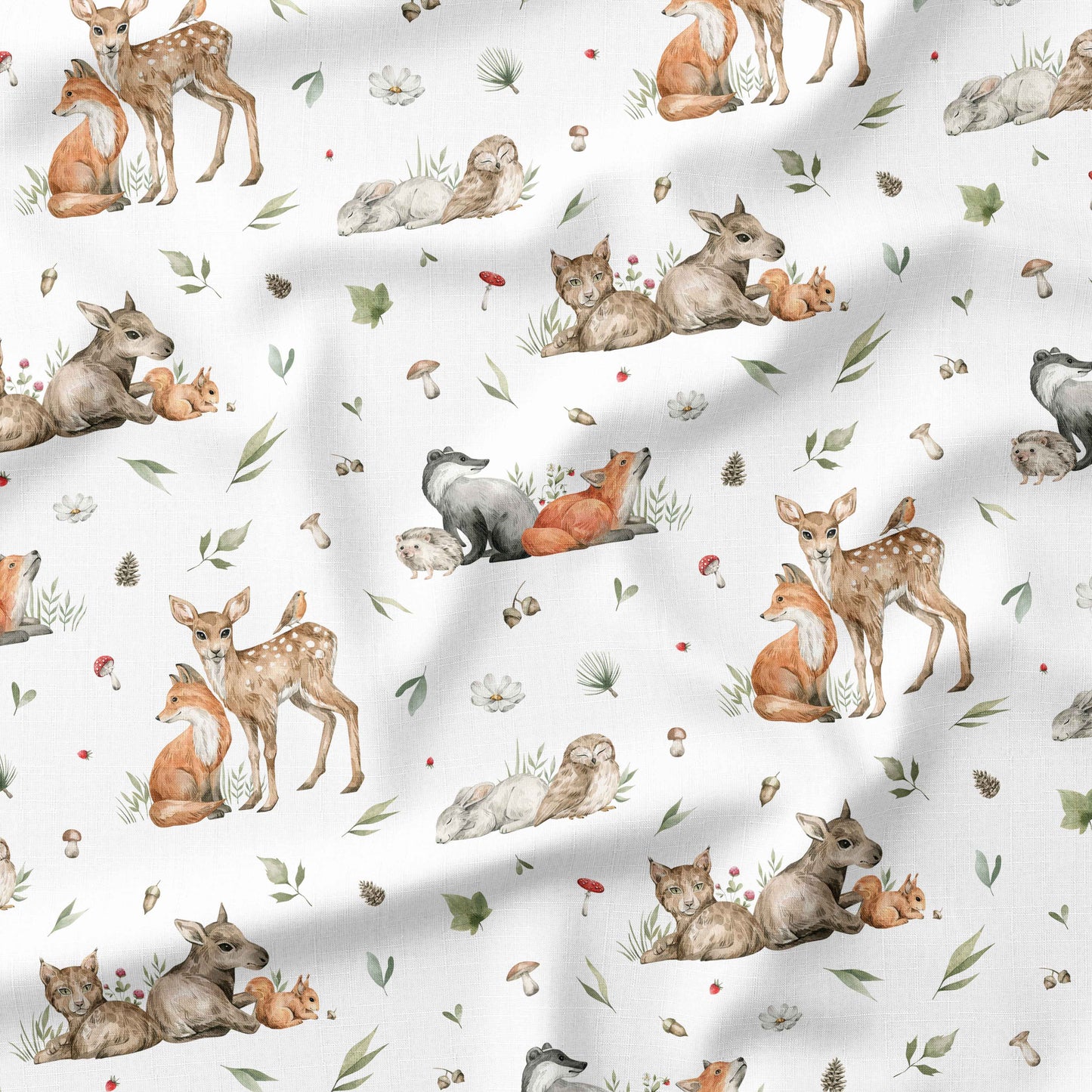 Banque de motif | Créez votre produit | Bébé animaux de la forêt