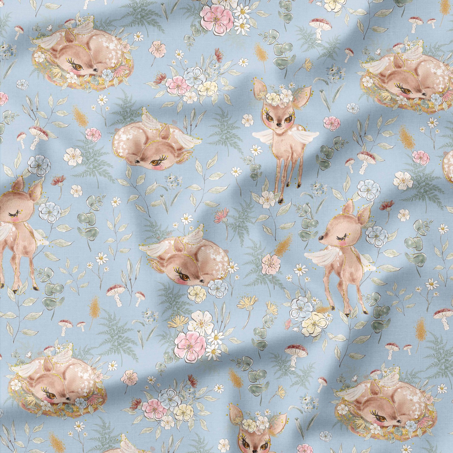 Banque de motif | Créez votre produit | Faon du pré ailé