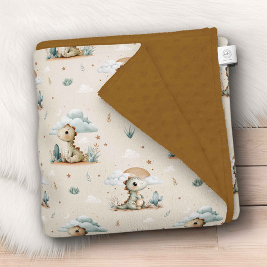 Couverture en minky | Dinos Sahara