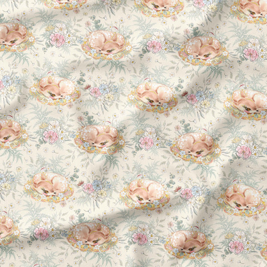 Banque de motif | Créez votre produit | Faon du pré couché