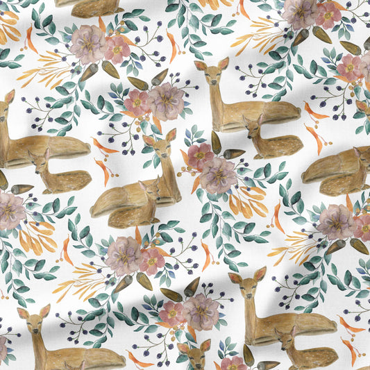 Banque de motif | Créez votre produit | Biche au repos