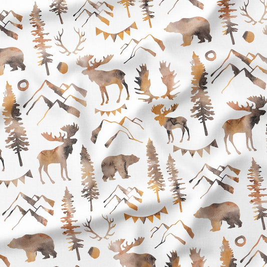 Banque de motif | Créez votre produit | Chasse en forêt